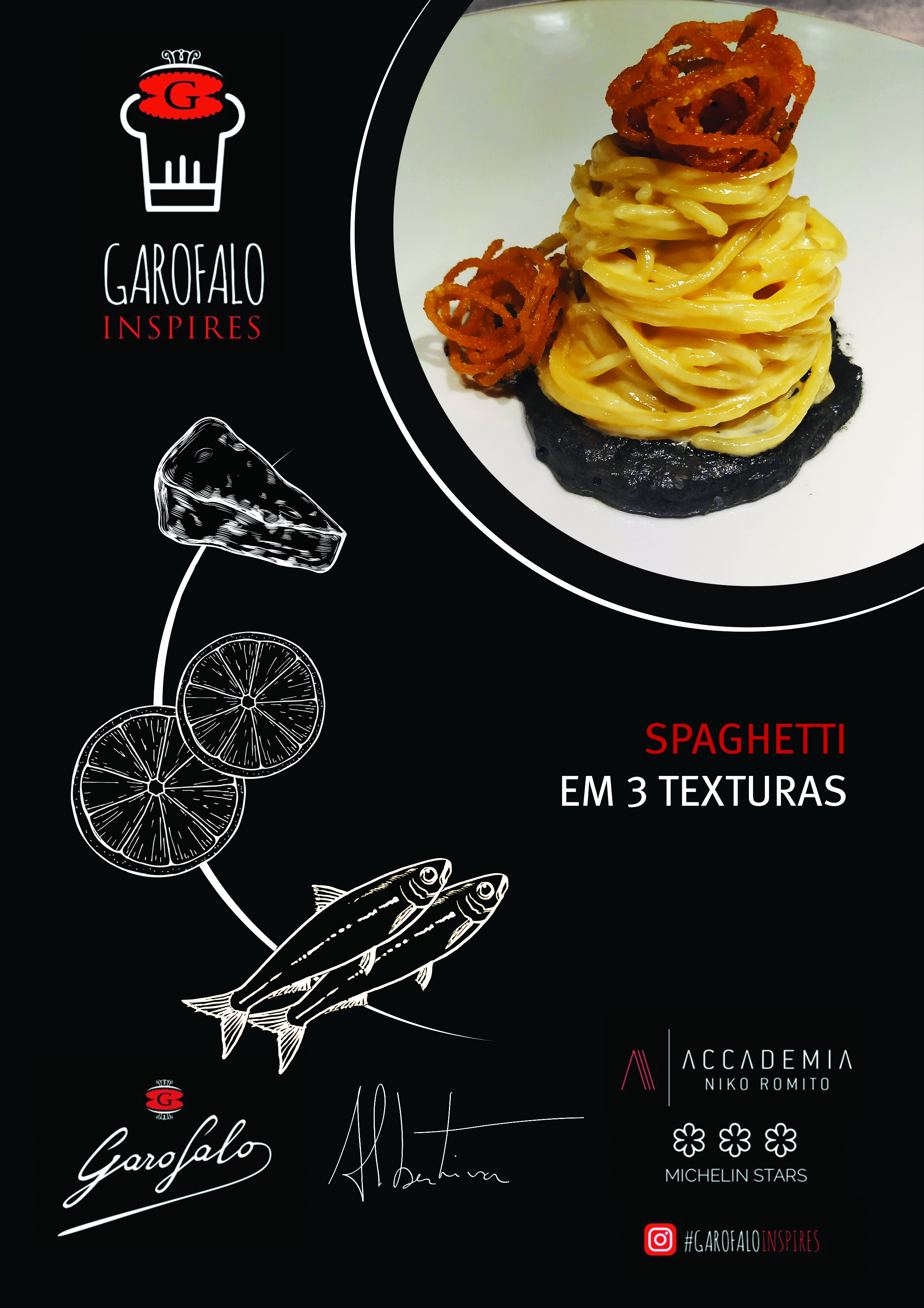 Garofalo - Spaghetti em 3 texturas