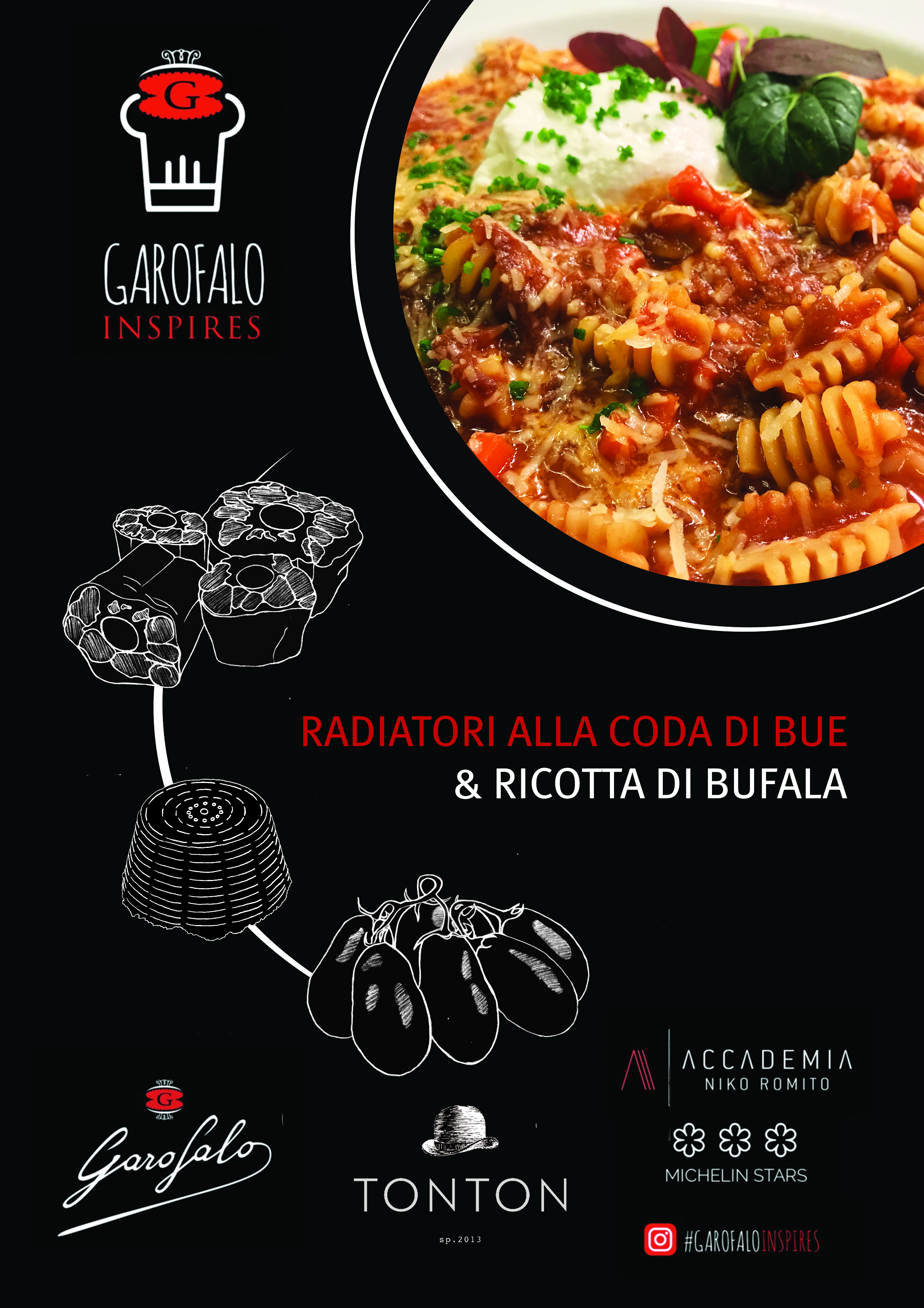 Garofalo - Radiatori alla coda di bue & ricota di bufala